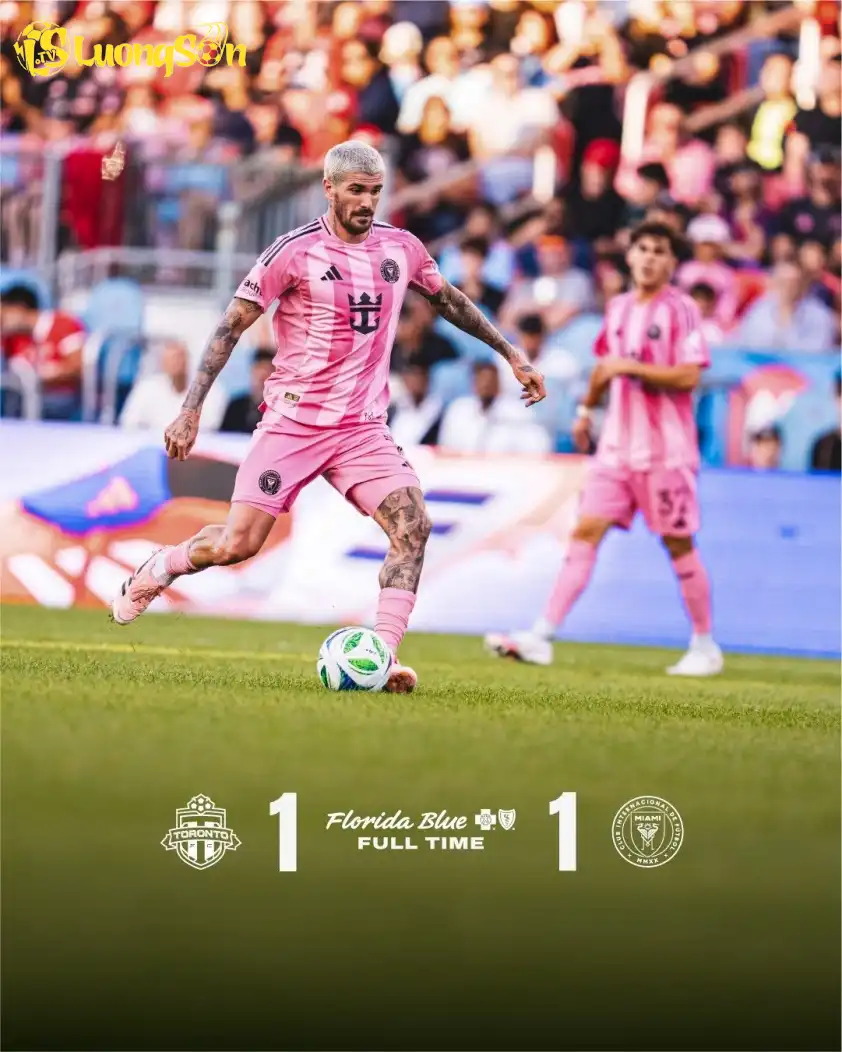 Inter Miami chia điểm thất vọng trước Toronto, tự hủy trong cuộc đua vô địch Supporters Shield